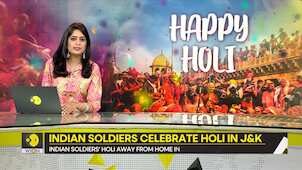 Holi Celebrations 2024: Indian jawans unite for Holi celebrations in J&K