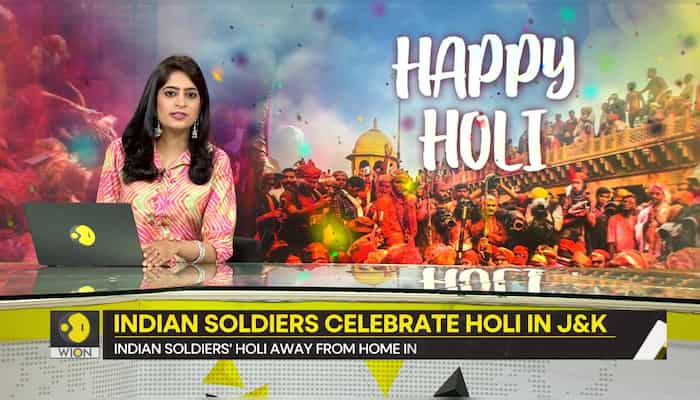 Holi Celebrations 2024: Indian jawans unite for Holi celebrations in J&K