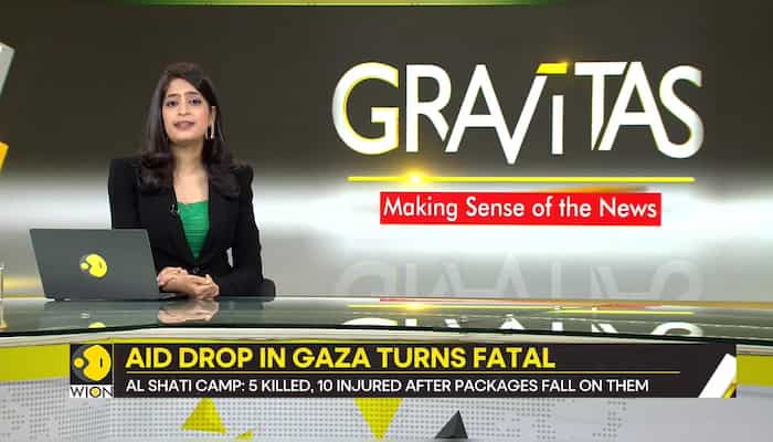Gravitas | Gaza aid crisis: 5 killed after airdropped package falls on them