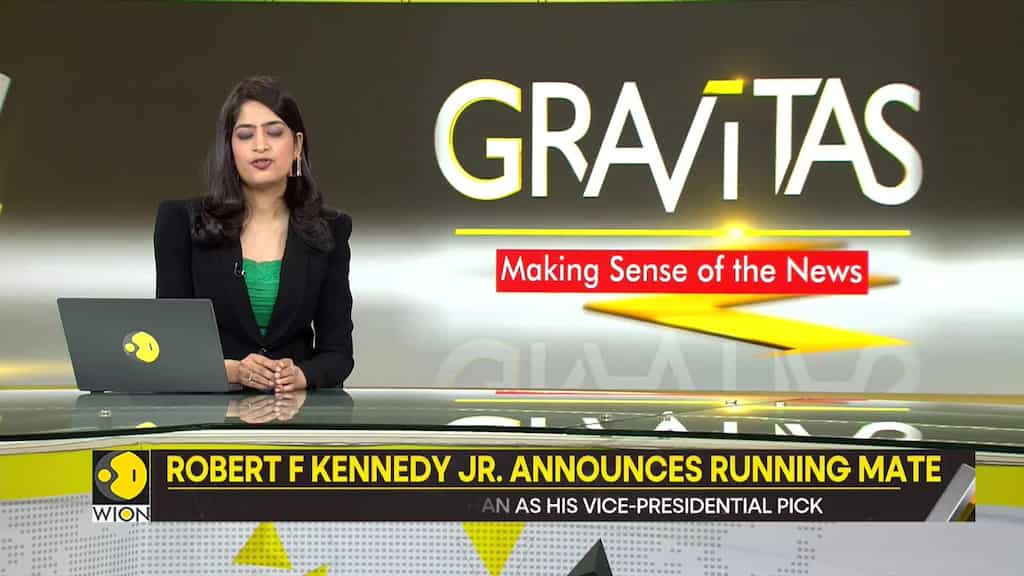 Gravitas: Robert Kennedy Jr. names Nicole Shanahan as running mate