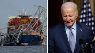 Biden says he commuted over Baltimore bridge by train 'many times'. The problem? It has no rail tracks!