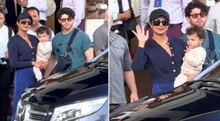 Priyanka Chopra returns to Mumbai with Nick Jonas, daughter Malti after fun Holi bash