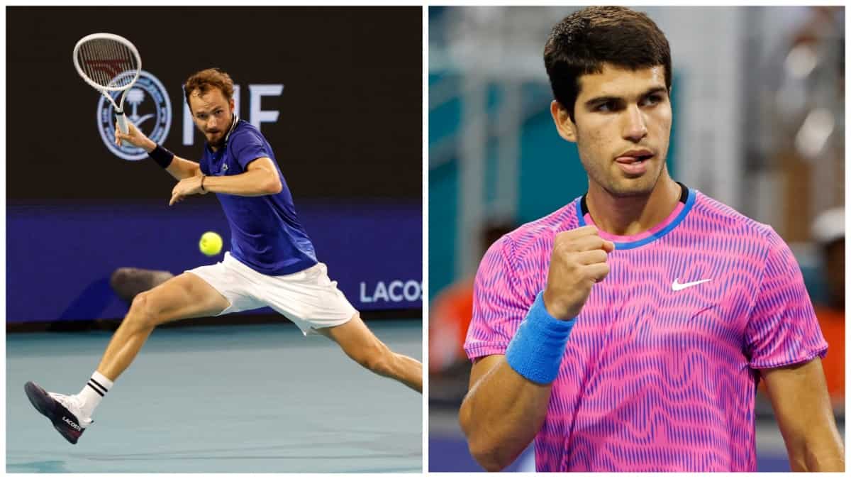 Tennis: Carlos Alcaraz, Daniil Medvedev into Miami Open quarterfinals