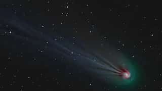 'Devil comet' throws another surprise as astronomers notice a weird green glow