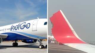 India: IndiGo aircraft hits stationary Air India Express plane at Kolkata airport