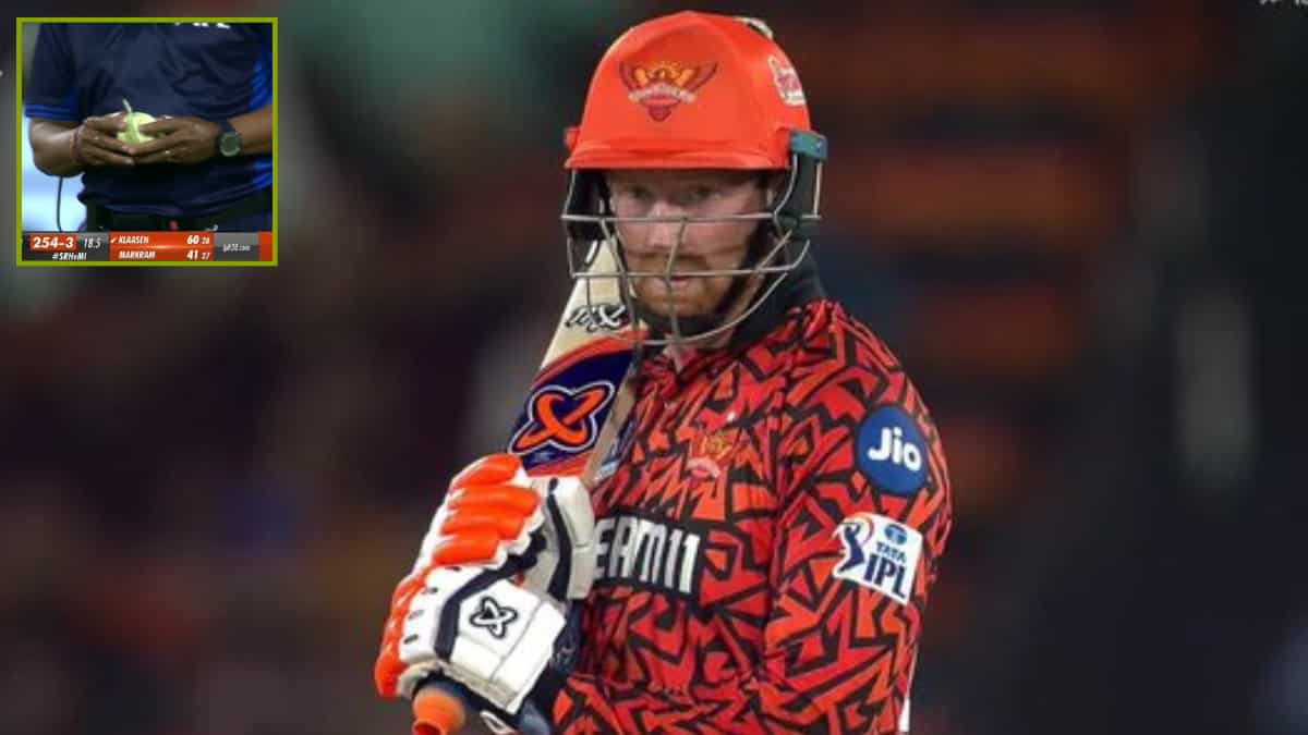IPL 2024: ‘Look at the ball’s condition’ - Fans erupt as SRH batters go berserk against MI IPL 2024: ‘Look at the ball’s condition’ - Fans erupt as SRH batters go berserk against MI