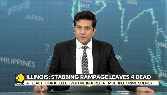 Illionois stabbing: At least 4 killed, over 5 injured at multiple crime scenes; suspect arrested