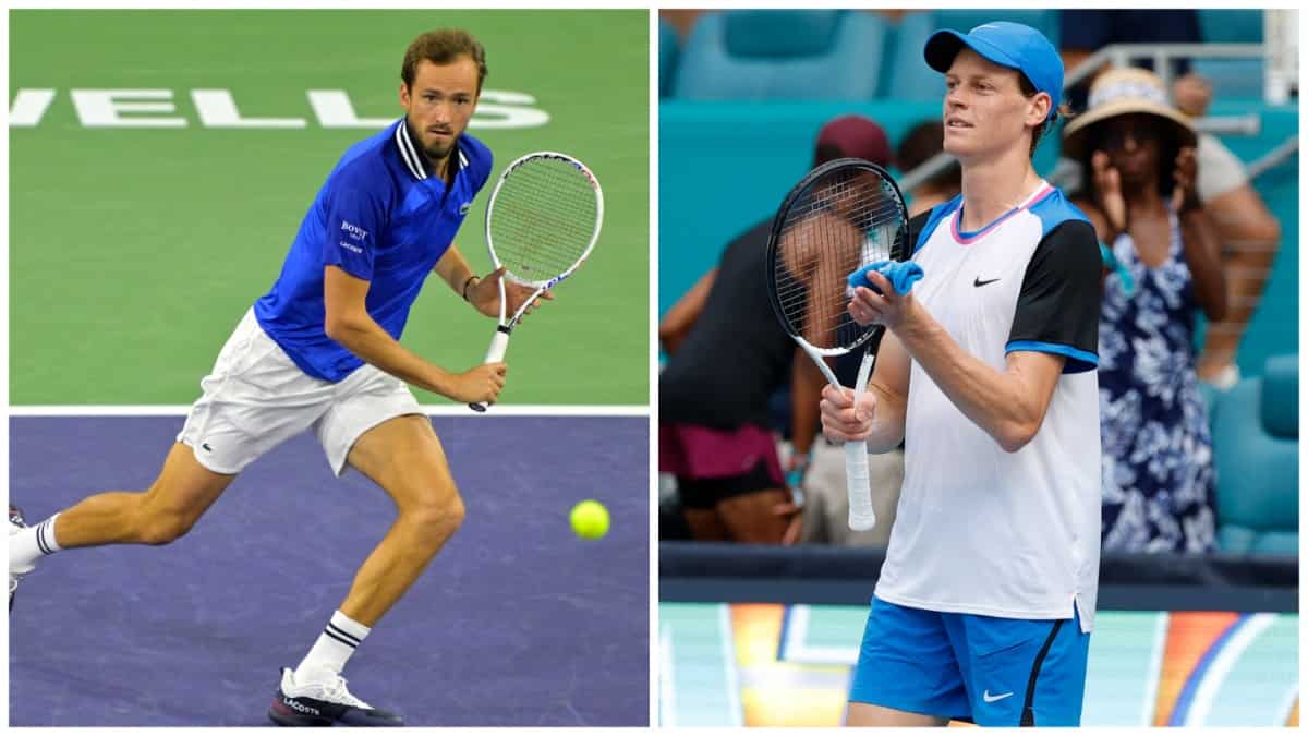 Tennis: Daniil Medvedev, Jannik Sinner set for Miami Open semifinal face-off Tennis: Daniil Medvedev, Jannik Sinner set for Miami Open semifinal face-off