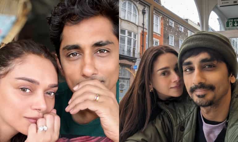 Aditi Rao Hydari and Siddharth are engaged, not married
