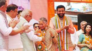 Former Haryana minister Savitri Jindal quits Congress, joins BJP