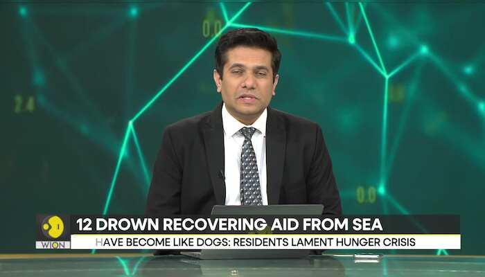 Israel war: 12 drown recovering aid from sea; Gazans say, 'we have become like dog'