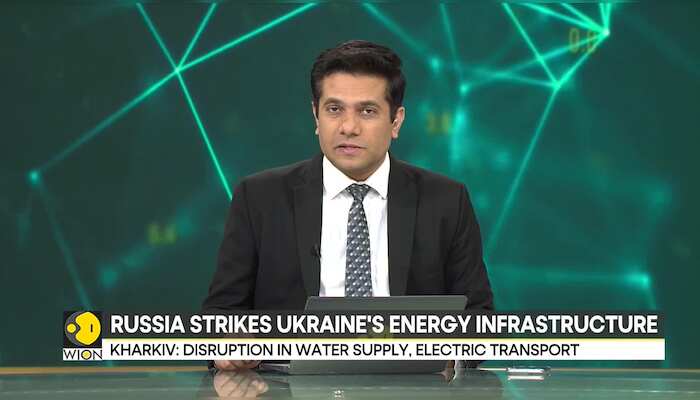 Russia strikes Ukraine's energy infrastructure; 700,000 residents in Kharkiv left without power