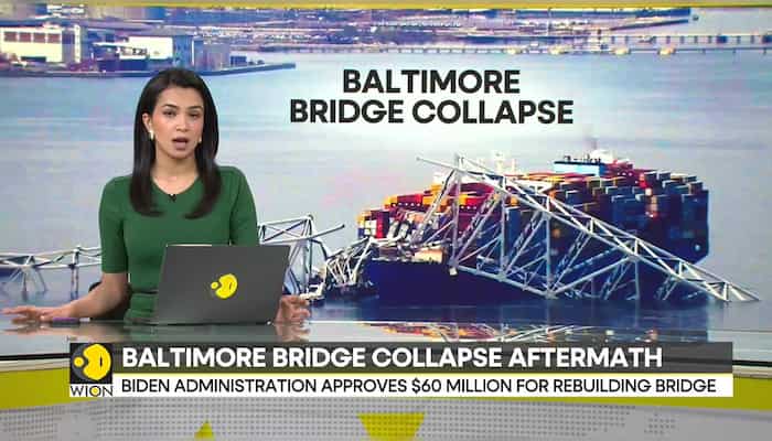 Baltimore bridge collapse: Biden administration approves $60 mn for rebuilding bridge