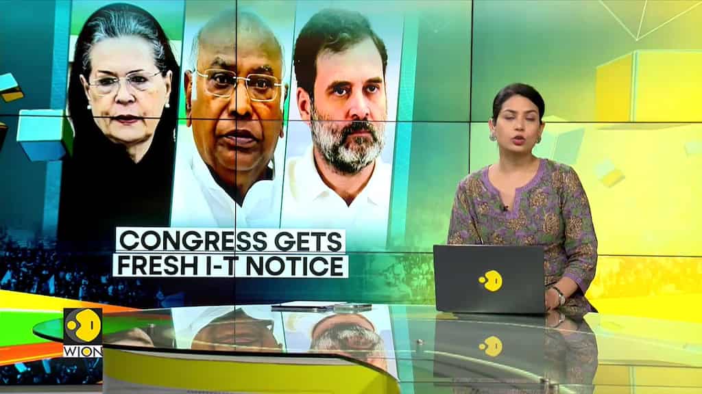IT Department serves Congress fresh $200 mn notice, party terms it as 'tax terrorism'
