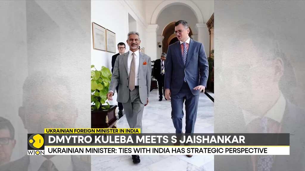 Ukraine FM Dmytro Kuleba meets S Jaishankar, says 'ties with India has strategic perspective'