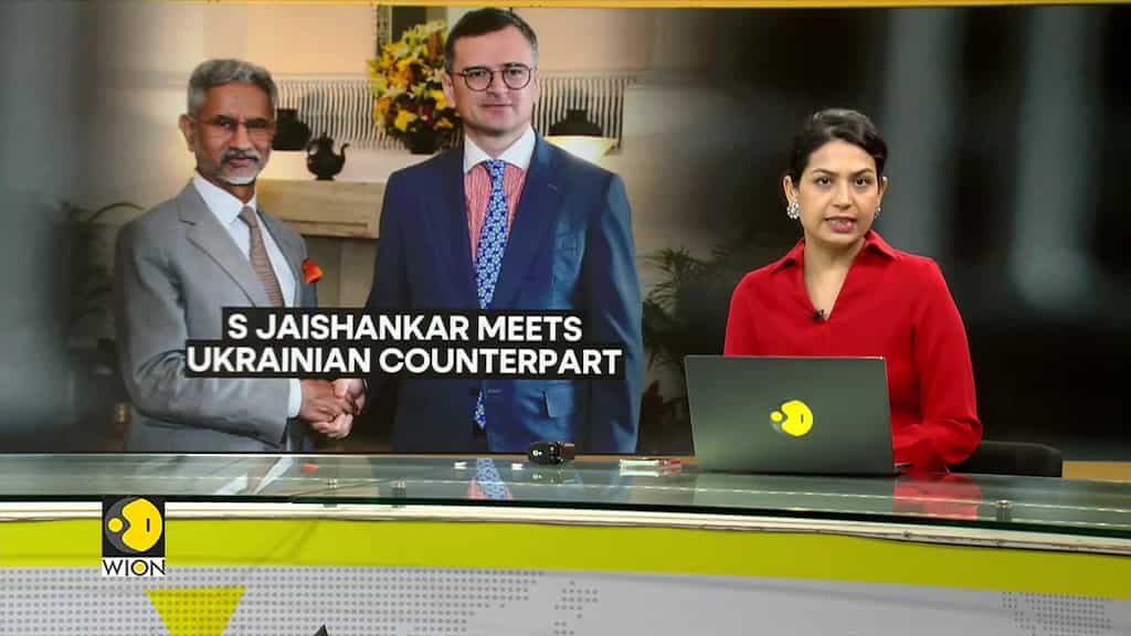 S Jaishankar meets Ukraine FM Kuleba: India advocates peaceful resolution to Ukraine-Russia