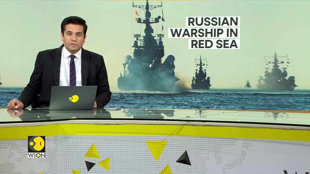Russian warships enter the Red Sea