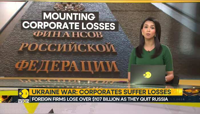 Foreign firms lose over $107 Billion as they quit Russia