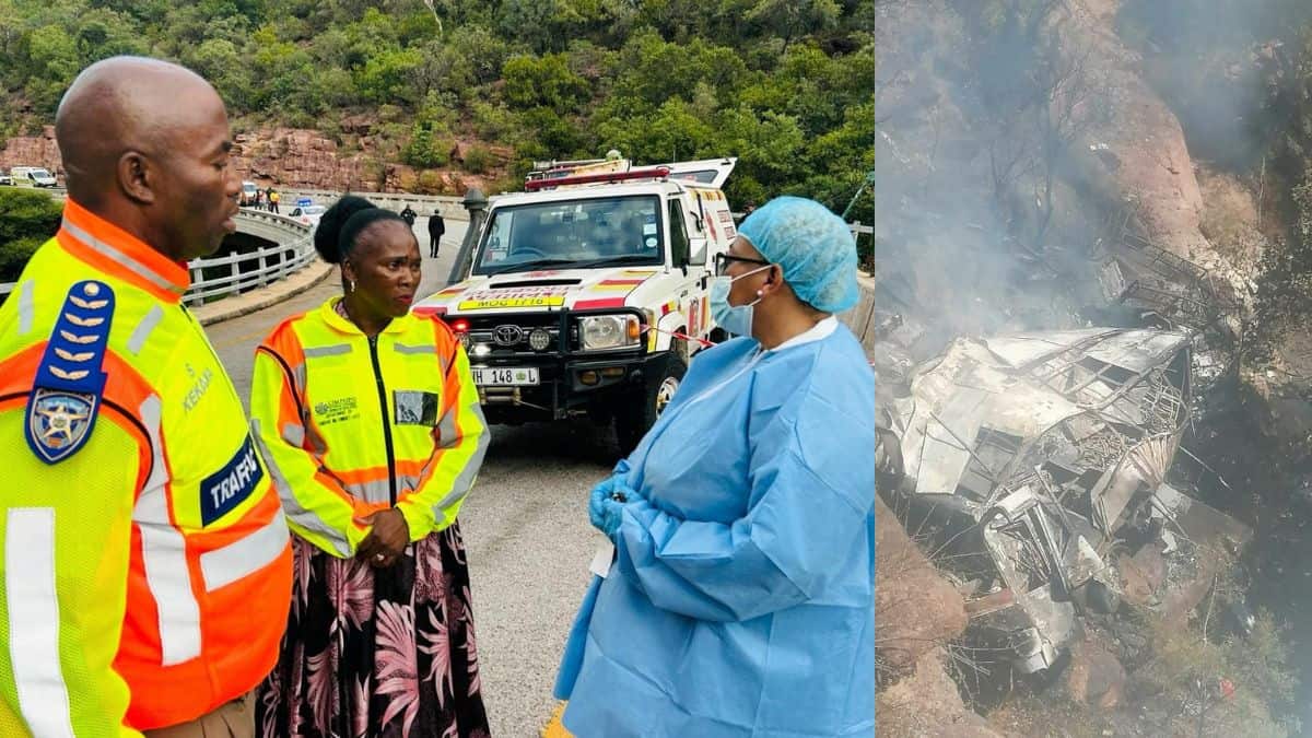 Bus crash kills 45 Easter pilgrims in South Africa; 8-year-old child lone survivor Bus crash kills 45 Easter pilgrims in South Africa; 8-year-old child lone survivor