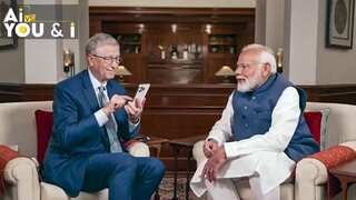 Indian PM Modi, in conversation with Bill Gates, says AI should not be a tool for the lazy