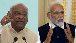 PM Modi speaks to Congress President Kharge after he falls ill during J&K rally