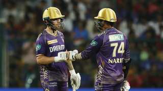 IPL 2024: KKR end away wins jinx in RCB's backyard with emphatic seven-wicket victory in Bengaluru