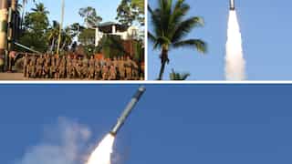 WATCH | Indian Army shows military prowess with BrahMos missile fired above Andaman and Nicobar Islands