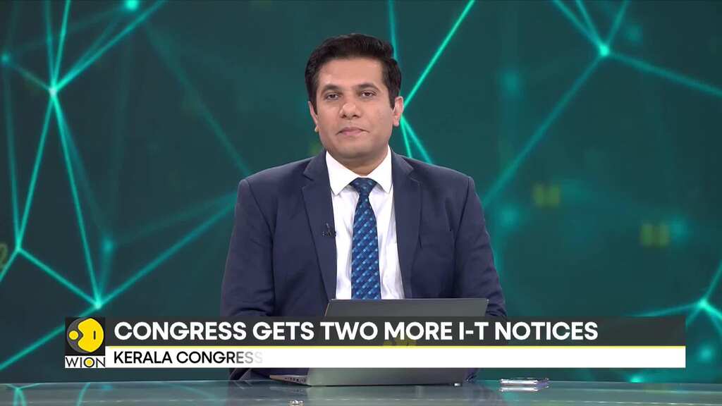 Ahead of I.N.D.I's mega rally, Congress gets tax notice; Kerala Congress Committee stages protest