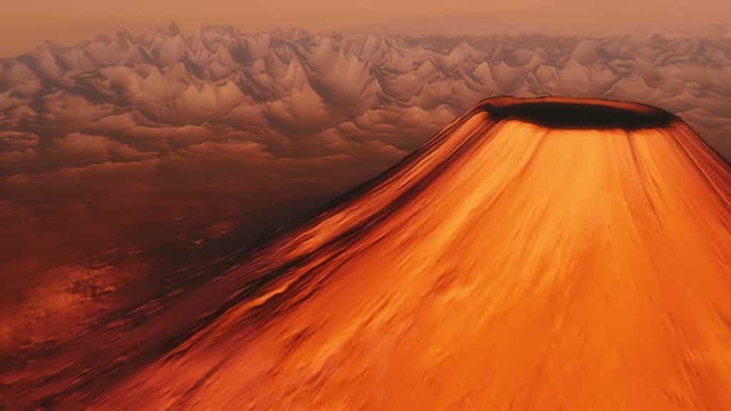 Scientists, in hunt for water ice, spot Everest-size hidden volcano on Mars