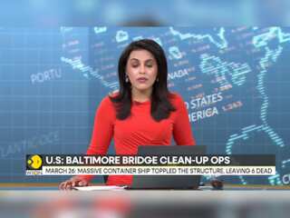 Baltimore Bridge Collapse: Wreckage clearing operations underwa