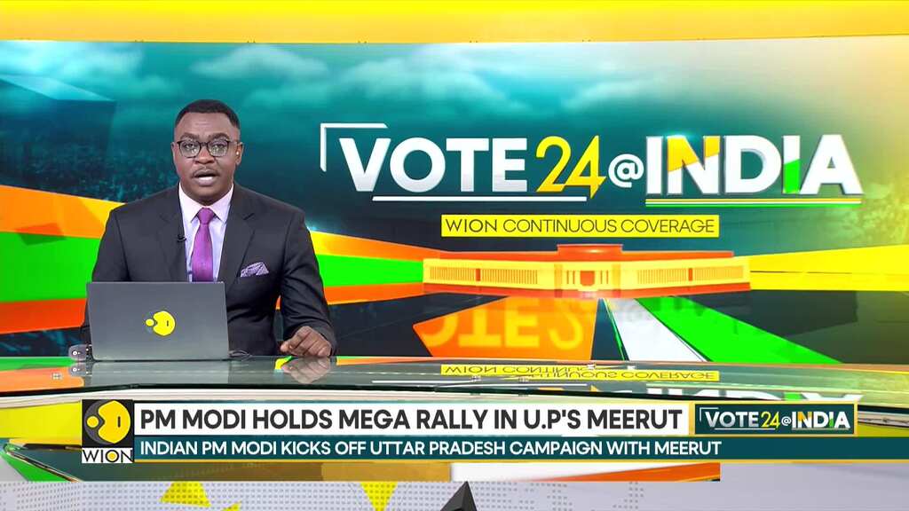 India Elections 2024: PM Modi kicks off Uttar Pradesh campaign with Meerut