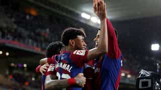 La Liga: Barcelona maintain unbeaten run with home win over 10-man Las Palmas