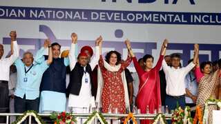 Lok Sabha polls: Priyanka Gandhi reads out INDIA bloc’s five demands to Election Commission at mega rally