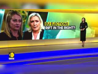 EU parliament braces for far-right surge; Meloni-Le Pen rift out in the open