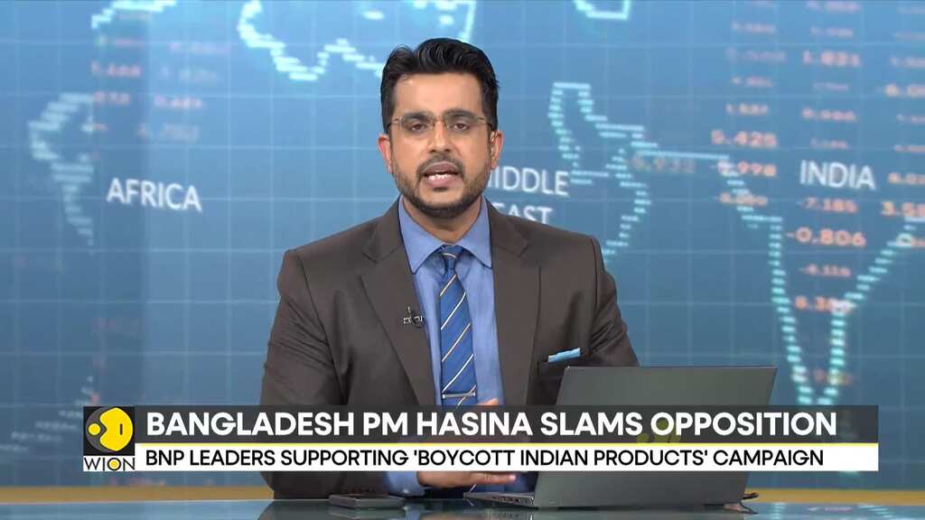 Bangladesh PM Sheikh Hasina slams opposition for 'Boycott India Campaign'
