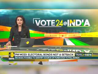 India: PM Modi says 'Possible to identify source of funds due to poll bonds