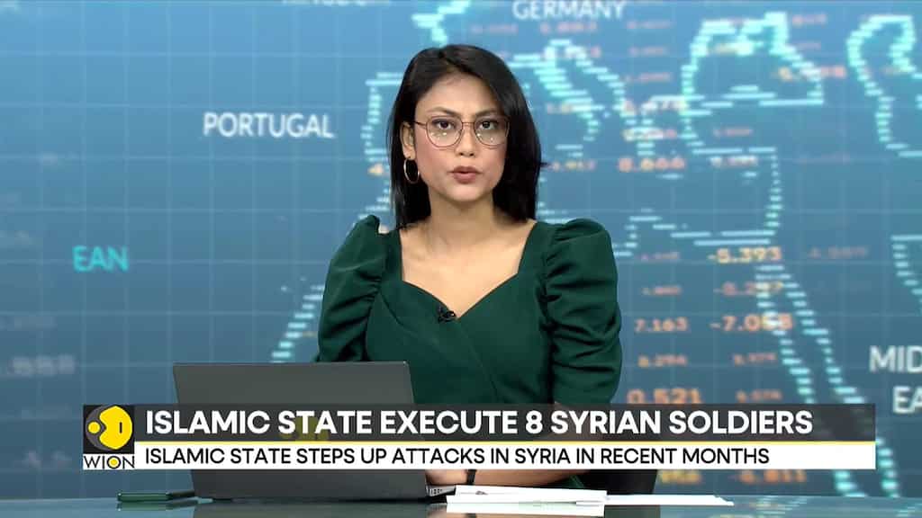 Islamic State jihadists 'execute' eight Syrian soldiers after desert ambush