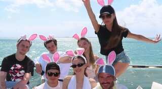 David Beckham, Victoria and kids celebrated Easter on their $20 million megayacht