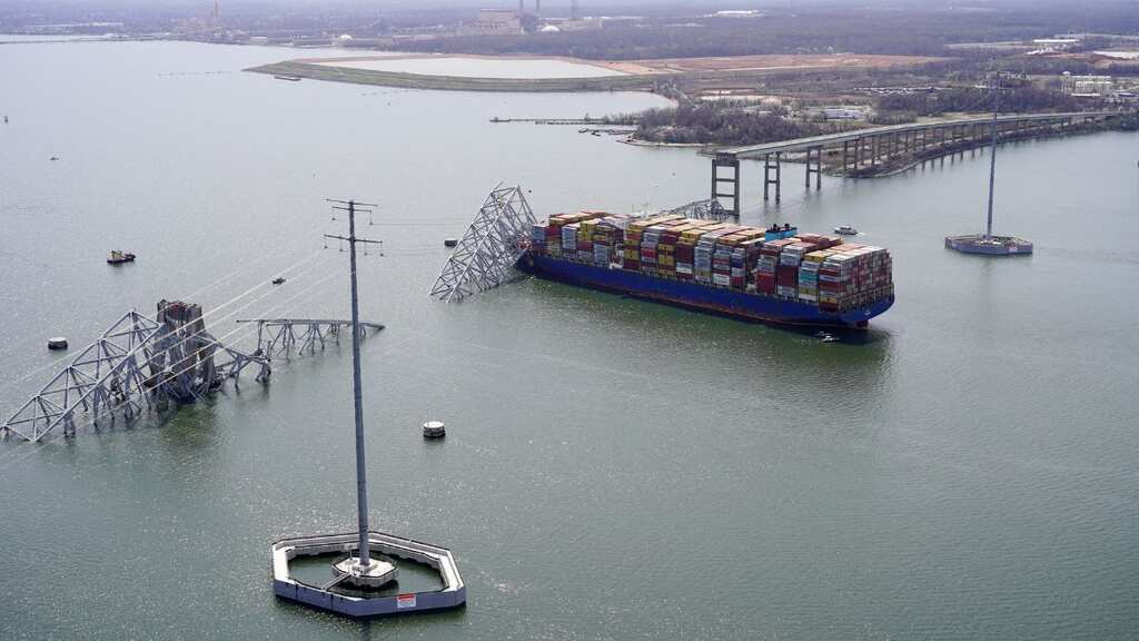Baltimore bridge collapse: Authorities to open 'temporary channel' as clean-up efforts continue