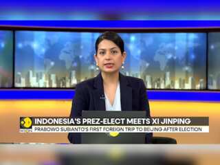 Xi Jinping meets with Indonesian President-elect Prabowo Subianto in Beijing