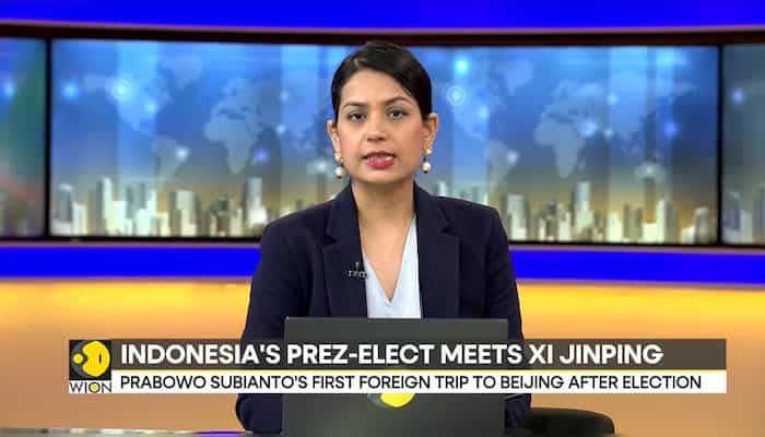Xi Jinping meets with Indonesian President-elect Prabowo Subianto in Beijing