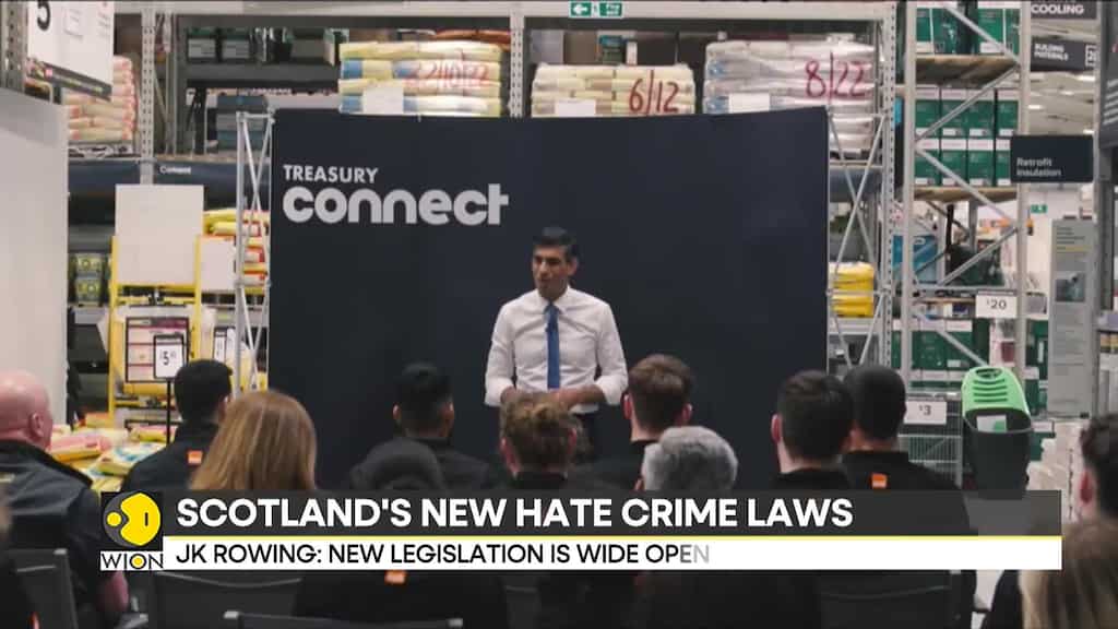 UK PM Rishi Sunak backs JK Rowling as row over Scotland's new hate crime laws escalates