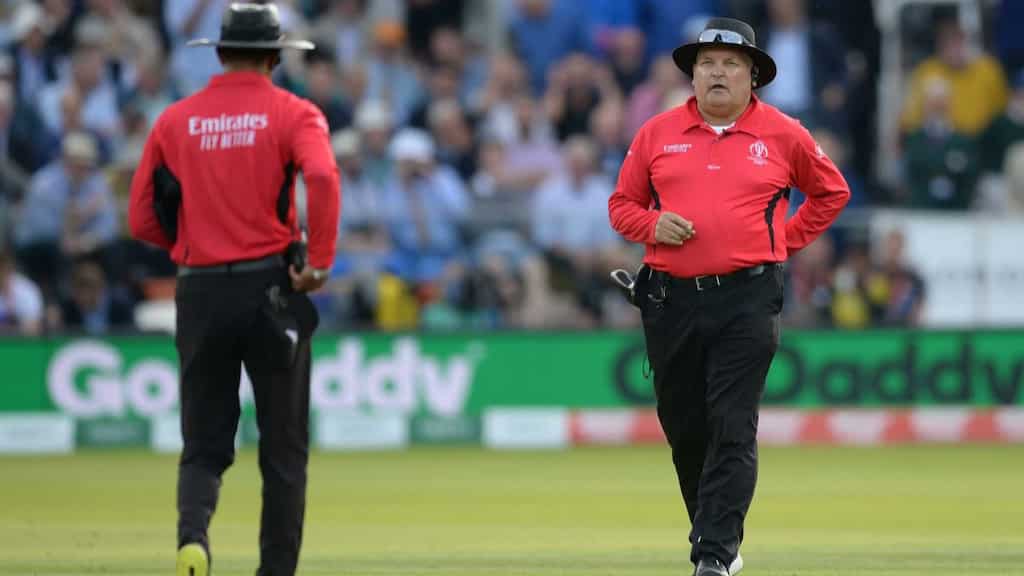 Retired official Marais Erasmus admits umpires made ‘two crucial errors’ in 2019 World Cup final