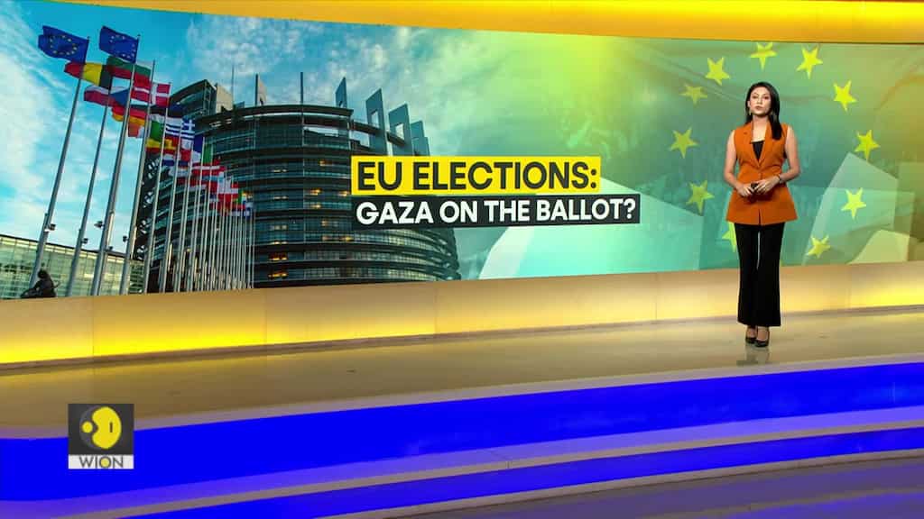 Gaza war joins the list of issues on European parliament's ballot