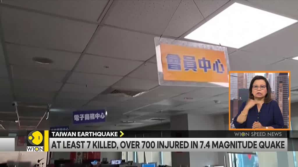 Taiwan Earthquake: At least 7 killed, 700 injured in 7.4 magnitude earthquake