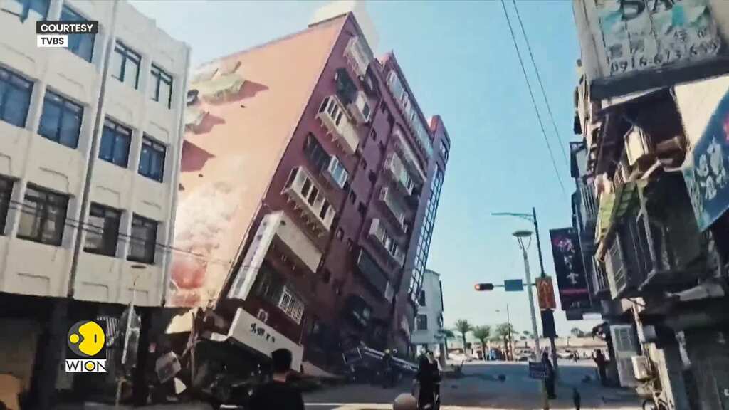 Taiwan Earthquak hits at depth of 15.5 kilometers, strongest quake to hit in 25 years