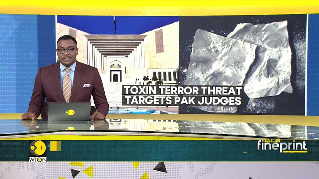 16 Pakistani Judges get anthrax-laced letters