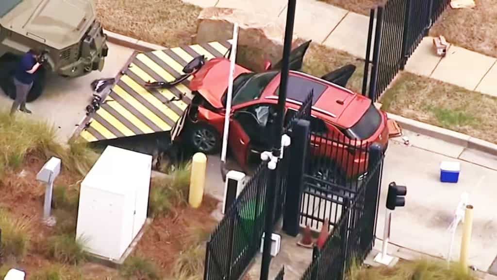 US Navy veteran accused of crashing into FBI office has an online history linked to QAnon: Reports