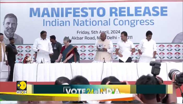 Congress releases manifesto titled 'Nyay Patra'