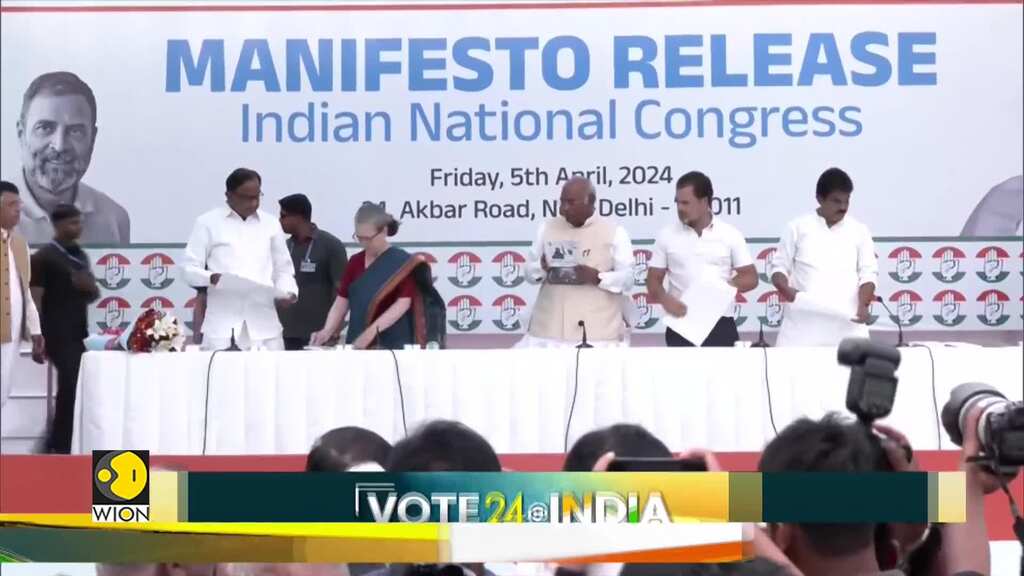 Congress releases manifesto titled 'Nyay Patra'